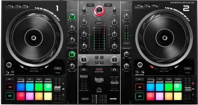 Image de Hercules DJControl Inpulse 500 - Contrôleur DJ USB 2 platines pour Serato DJ Lite et DJUCED
