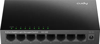 Image de Commutateur administrable à 8 ports CUDY GS108E