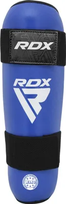 Produktbild von RDX Schienbeinschoner – WAKO-zugelassen, ideal für Kickboxen & Taekwondo, mit sicherem Halt & ergonomischer Passform