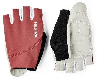 Produktbild von HESTRA Spiro Short Radhandschuhe Rust/Light grey 8