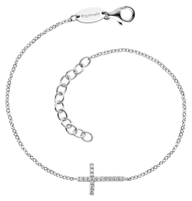 Produktbild von Engelsrufer Armband Kreuz Silber ERB-LILCROSS-ZI