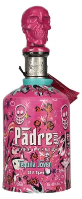 Produktbild von Padre Azul Super Premium Tequila Jóven 100% Agave Artist Edition 2024 40% Vol. 0,7l