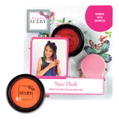 Produktbild von Lukky Haarkreide mit Applikator, rot