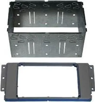 Productafbeelding van Radioadapter 2 DIN + bevestigingsframe voor Land Rover...