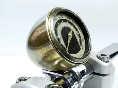 Produktbild von motogadget Mst Vintage Instrumentenbecher, 1 Zoll für