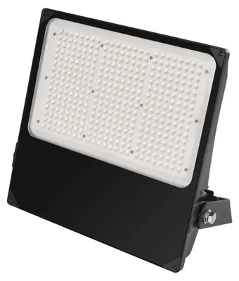 LED reflektor ASIMO 300 W, černý, neutrální bílá