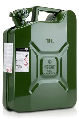 Produktbild von MOTORKIT MOTOR16515 Reservekanister Benzinkanister Dieselkanister Stahl Grün