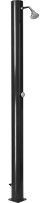 Image de Douche extérieure solaire droite 20 litres noir