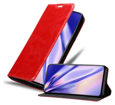 Image de Cadorabo Housse pour Xiaomi Mi 10T / Mi 10T PRO Housse de protection en rouge Housse pour portable Etui Case Cover Fermeture magnétique
