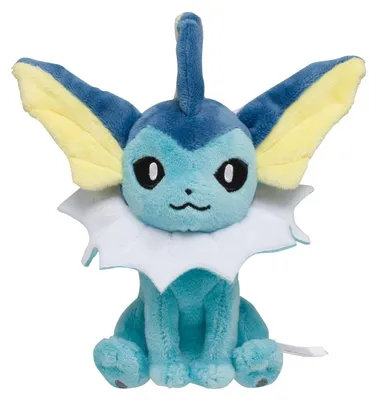 Produktbild von Pokemon Aquana Kuscheltier - 15 cm Plüschtier Vaporeon