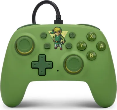 Zdjęcie produktu dla PowerA NSGP0203-01 Kontroler do gier zielony USB Gamepad analogowy Nintendo Switch