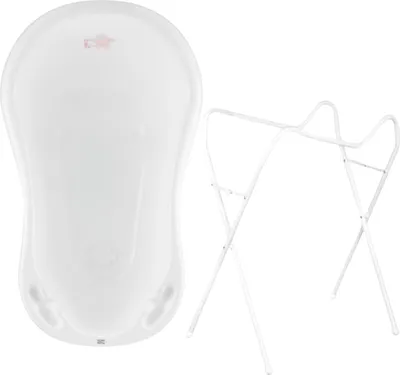 Produktbild von Hylat Baby Babywanne mit Gestell Weiß
