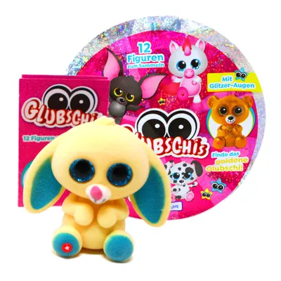 Produktbild von Blue Ocean Glubschis Sammelfiguren Serie 1 - Glubschi Glitzer Figur - Auswahl Figur 12. Wolli-Dot