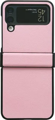 Produktbild von König Design Hülle kompatibel mit Samsung Galaxy Z Flip4 5G Kunststoff Soft Handyhülle - Handy Case Rosa