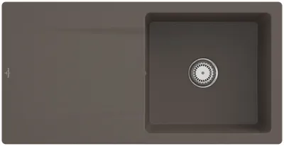 Produktbild von Villeroy & Boch Keramikspüle 333601TR, Siluet 60 Einbauspüle - inkl.