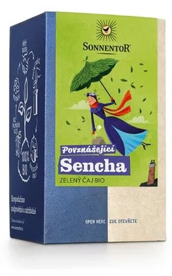 Produktbild von Sonnentor Die herbe Sencha Tee Doppelkammerbeutel - - 21,6g