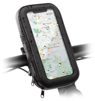 Produktbild von SBS TEERIDEHOLDIMP - Handy/Smartphone - Passive Halterung - Fahrrad - Roller - Schwarz - Transparent