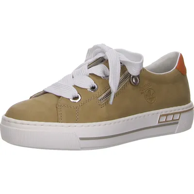 Produktbild von Rieker Schnürhalbschuhe in beige, Gr. 37