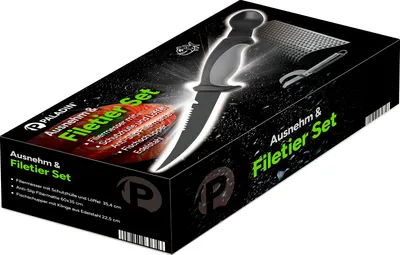 Produktbild von Paladin Angelzubehör Ausnehm- und Filetier-Set Profi