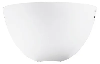 Imagen del producto de Aplique de pared de la serie Kawa, 36 cm – Lámpara de vidrio blanco satinado y metal con casquillo E27 para bombillas LED – RossiNi Group