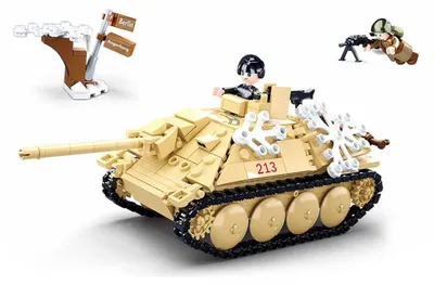 Immagine prodotto di Sluban Battaglia di Budapest M38-B0976 Carro armato da combattimento