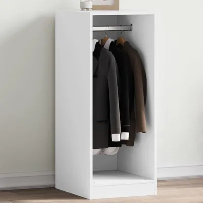 Produktbild von Best Möbel Kleiderschrank Weiß 48x41x102 cm HolzwerkstoffGarderobenständer - 2024 Neu