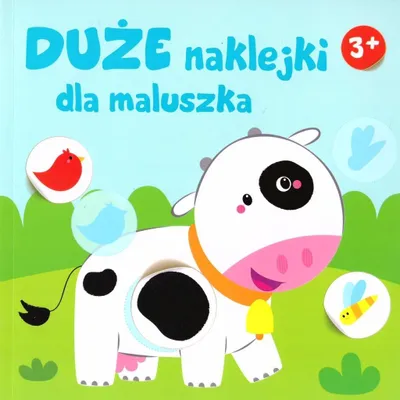 Image de Duże naklejki dla maluszka 3+ - Krówka - Krówka - Opracowanie Zbiorowe (Stickerbücher auf Polnisch)