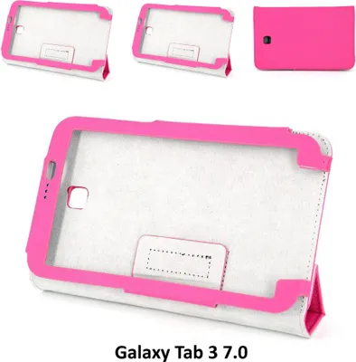 Image de Samsung Pink Book Case Tablet pour Galaxy Tab 3 7.0