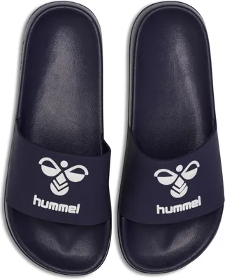 Produktbild von Hummel Hml Essential Pool Slide - black/chinese red, Größe:36