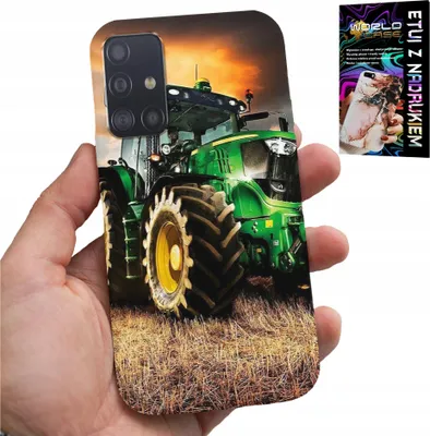 Immagine prodotto di Custodia Per Samsung Galaxy M31S - Fattoria Trattore Fattoria Trattore + Vetro