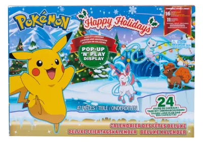 Produktbild von Jazwares PKW2690 - Pokémon - Deluxe Advetskalender mit Licht und Sound