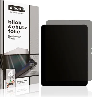 Produktbild von Blickschutzfolie für Apple iPad Pro M5 11 Zoll matt Schutzfolie Folie Display Schutz dipos