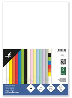 Obrázok produktu pre Kangaro kopírovací papier A4 120 g 100 listov biely