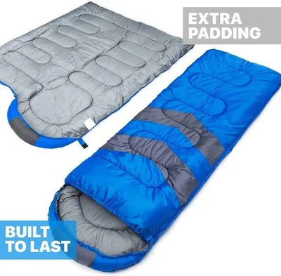 Produktbild von Famanu Schlafsack für Erwachsene & Kinder mit Kompressionssack – Ultraleichter 3-4 Jahreszeiten Schlafsack Outdoor Wasserdicht Leicht Klein Rucksack