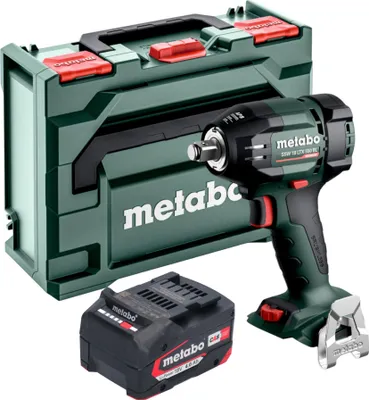 Zdjęcie produktu dla Akumulatorowa wkrętarka udarowa Metabo SSW 18 LTX 550 BL 18 V 550 Nm bezszczotkowa + 1x akumulator 4,0 Ah + metaBOX - bez ładowarki