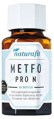 Obrázek produktu pro naturafit Metfo Pro N kapsle, 60 kapslí