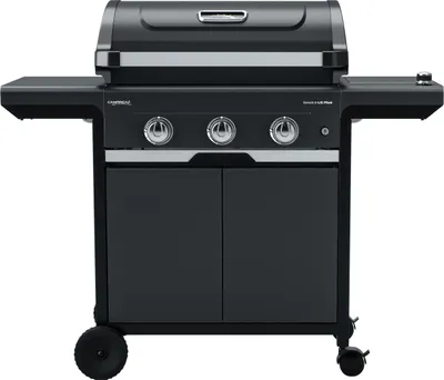 Produktbild von Campingaz Select 3 LS Plus Gasgrill 3 Brenner mit Trolley Schwarz und Grau
