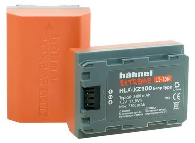 Zdjęcie produktu dla Hahnel HLX-XZ100, Sony, 2400 mAh, 7,2 V, Litowo-jonowa (Li-Ion)