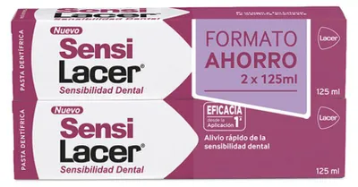 Produktbild von SENSILACER ZAHNPASTAPACKUNG 2 x 125 ml