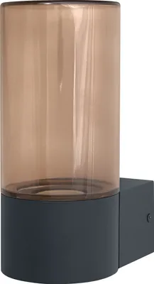 Produktbild von Ledvance Außenleuchte Wandlampe Endura Classic Dunkelgau Bernstein IP44 max. 25W E27