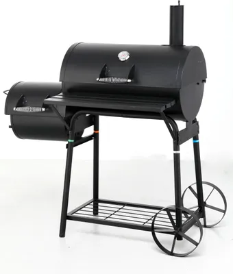 Zdjęcie produktu dla tepro grill na węgiel drzewny Biloxi, powierzchnia grillowania: ok. 58 x 40 cm, z boczną komorą spalania