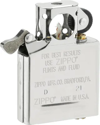 Produktbild von Zippo Einsatz für Sturmfeuerzeuge – Pfeifen-Insert Chrome – Austauschbarer Einsa