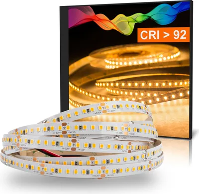 Produktbild von LED Strip ATLA Warmweiß (2700K) 96W 5 Meter 24V IP20 CRI 92
