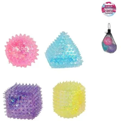 Produktbild von Glamour Anti-Stress-Quetschformen 4cm, 3 Stk.