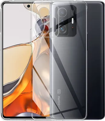Obrázek produktu pro Pouzdro pro Xiaomi 11T / 11T Pro 5G Silikonový ochranný kryt telefonu TPU Pouzdro Clear Slim