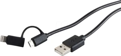Produktbild von shiverpeaks BASIC-S Daten- & Ladekabel 2in1 1,0 m