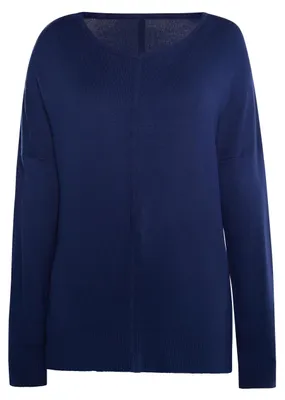 Produktbild von LYNNEA damen pullover - marine,L