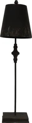 Produktbild von Clayre & Eef Tischlampe Ø 20x75 cm Schwarz Eisen