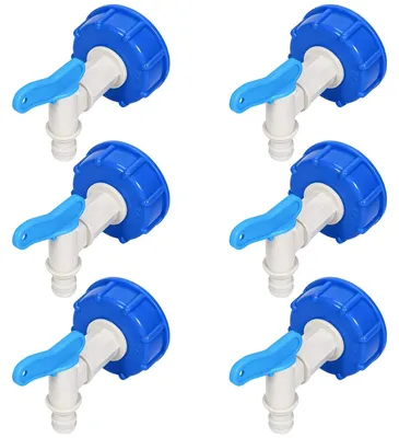 Immagine prodotto di Solidchoice - Set di 6 rubinetti di scarico per taniche, conformi alla norma DIN 61