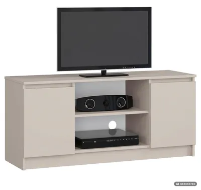 Immagine prodotto di Mobile TV Cashmere 120 cm 2 ante 2 ripiani 120x40x55 cm